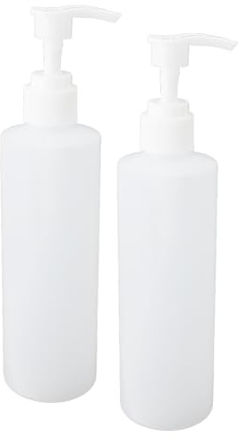 Yctze Bouteille d'huile de Massage, Chauffe-huile de Massage 250 Ml, Bouteilles à Pompe à Shampoing Professionnelles Rechargeables, 2 Bouteilles de Remplacement pour Chauffe-huile de