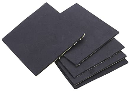 Artibetter 5stücke Antivibrationspads Aus Neoprengummi Vibrationsisolationsmatten Ölbeständig Korrosionsbeständig Stoßdämpfend