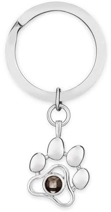 Generisch Schlüsselanhänger Personalisiert mit Bild Projektion Personalisierte Geschenke Fotogeschenke Geschenk für Frauen, Freund, Freundin, Papa und Mama