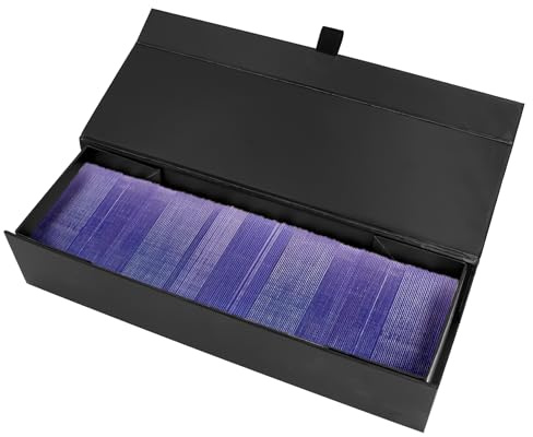 Toploads Storage Box /Trading Card Storage Box-Standard Playing Card Cases for Sports Cards, Waterproof Playing CardBoard Boxes
