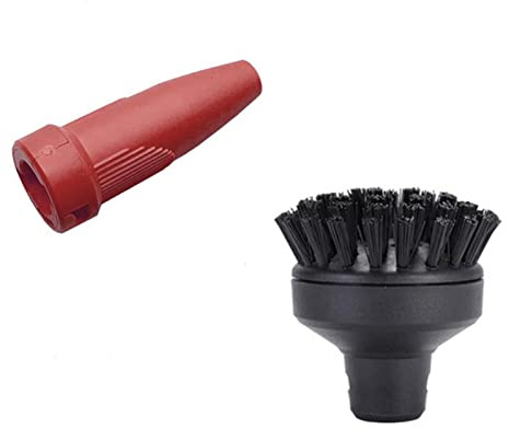 PNMNZTPAP Steam Cleaner Spare Brush Sprinkler Nozzle Head SC1/SC2/SC3/SC4/SC5 Steam Cleaner Slit Big Round Brush Fit For KARCHER Steam cleaner parts