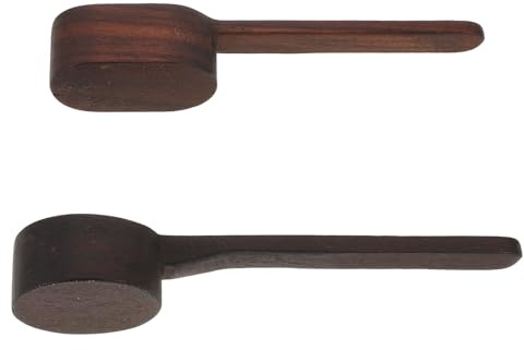 POPETPOP 2pièces Cuillère Doseuse Bois pour Café Grains de Cuillères Doseuses pour Bocaux et Conteneurs pour Café Moulu et Expresso
