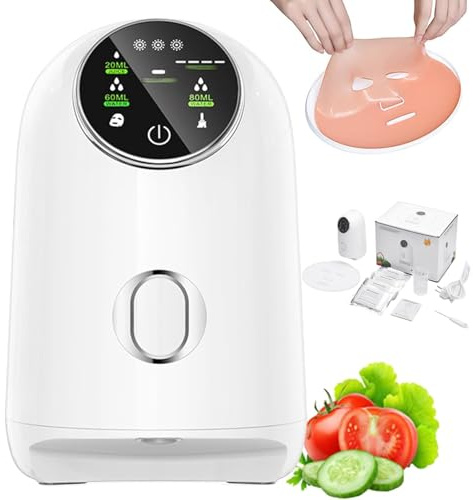 Macchina Automatica Per Maschere Per Il Viso - Formatura In 5Min, Macchina Fai Da Te Per Maschere Per Il Viso Alla Frutta Per Uso Domestico, Crea Maschere Naturali Con Ingredienti Freschi