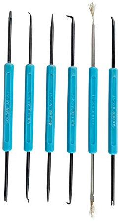 Lötbesteck SA-10 Lötwerkzeug für Lötarbeiten 6-teiliges Set RW-LB6