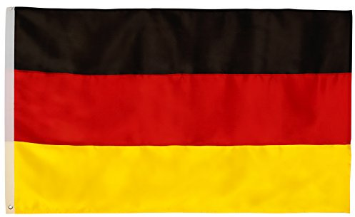 Brubaker - Bandera de Alemania para colgar (155 x 90 cm)