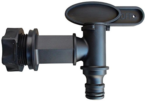 Belli 0857 7 Grifo Empalme rápido Clip A4 20/27 Negro
