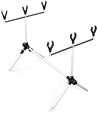 Lineaeffe Silver Rod Pod 3er inkl. Rutenauflagen und Tasche