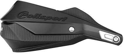 POLISPORT 8308800002 - Paramani TRAIL BLAZER 2 punti di fissaggio con barra in plastica MX-Style in plastica con kit di montaggio incluso compatibile con tutti i modelli MX/enduro en color nero