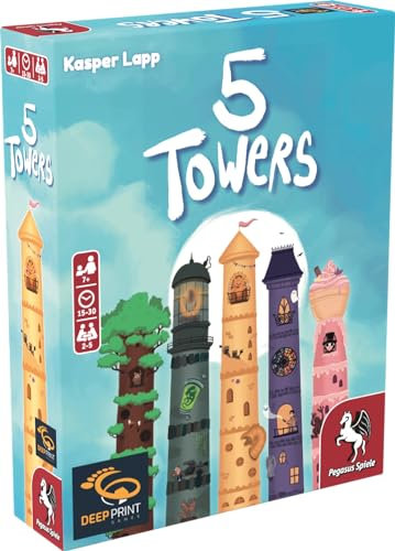 Pegasus Spiele 5 Torres (Deep Print Games) (edición Inglesa)