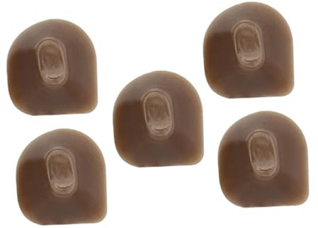 Toyvian 5piezas Bloque De Goma Para Flauta Almohadillas Amortiguadoras Accesorios Para Sordina De Flauta Útiles Para Muelle