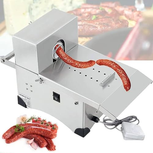 ExoticaBlend Robuste Edelstahl-Wurstbindemaschine, Wursthüllenbindemaschine, Wurstknotenmaschine, Wurstbindemaschine