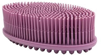 Silikon Körperbürste Weicher Körperschrubber Silikon-Luffa-Peeling Duschschrubber für Sanfter Exfoliierender und Massage