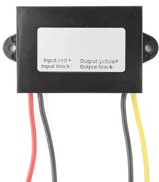 WSOLDMA DC Power Converter - 6V-20V to 12V 3A/5A/10A/15A/20A/30A Boost Buck Converter Automotive Voltage Regulator Module - High - Efficiency with Protective Features (3A Plastic Shell)