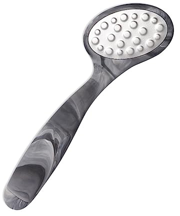POPETPOP 1 Pezzo Raspa Piedi in Acciaio Inossidabile Per Rimozione Duroni Levigamento Piedi e Pedicure Unghie Strumento Utile Doppia Faccia