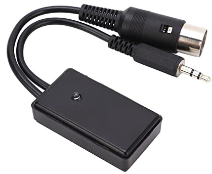 Grcfumo 1 PC Convertitore Bluetooth, ricevitore Bluetooth USB, attatore di interfaccia wireless con cavo bluetooth