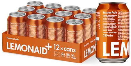Lemonaid Sparkling Soft Drink: Passion Fruit - 12 x 330ml can