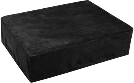 Sghtil Funda para tocadiscos - Funda protectora para tocadiscos - Funda blanda para instrumentos musicales Niños Adultos DJ Hogar, Negro , ver descripción, Ver descripción