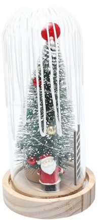 HOMSFOU Lámpara de Noche LED con para Árbol de Navidad Decoración Luminosa Festiva Mediano para Interiores y Navideño