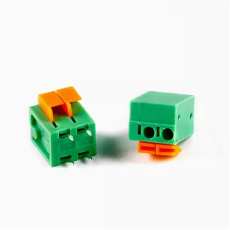 5 pezzi KF142V KF142R 5,08 mm PCB Morsettiera a molla a vite 2P 3P 4P 5P 6P 8P Connettore terminale(KF142V 2P)