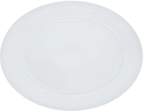 KAHLA Aronda Platte, oval 32 cm | weißer Servierteller aus Porzellan