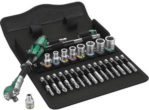Wera 8100 SA Zyklop Speed Steckschlüsselsatz metrisch 1/4 (6.3 mm) 28teilig 05004016001