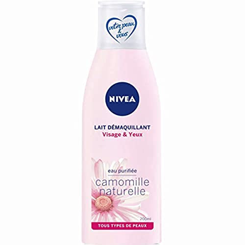Nivea Lait Demaquillant Visage & Yeux Camomille Naturelle, 200ml