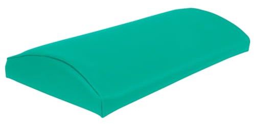Sport-Tec Lendenkissen hart mit pflegeleichtem Kunstlederbezug – ergonomische Lordosestütze für Rücken & Wirbelsäule – Rückenstützkissen/Lendenstütze/Lordosekissen Büro, Auto – 33x21x6 cm