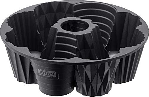 Original Kaiser Inspiration Törtchen Gugelhupfform 26 cm, ausgefallene Backform für 8 kleine Tartes und Törtchen mit Füllmulde, Kuchenform aus Aluminiumguss, antihaftbeschichtet