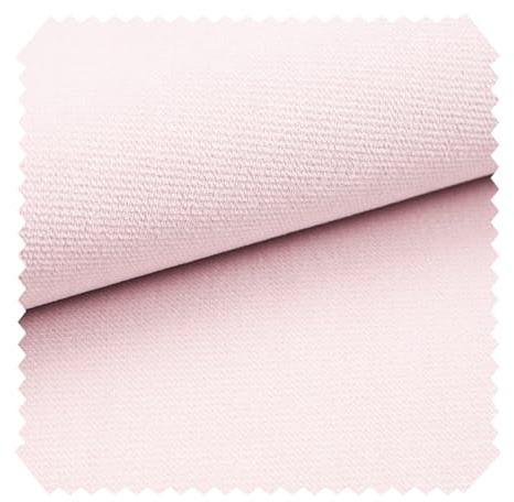 novely® PASSAU - Samtig Weicher Chenille-Möbelstoff - Robuster Polsterstoff - Pflegeleichte Meterware 1lfm | Farbe: 204 Rosa Pastell