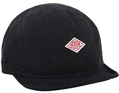 CLAPE Short Brim Baseball Cap Baumwolle Vintage Basecap Herren Sommer Cap Kurzer Schirm Polo Dad Cap UV-Schutz Schildkappe Verstellbar Sport Snapback Cap Black BB5