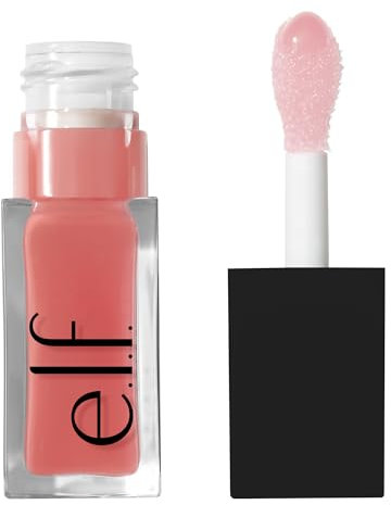 e.l.f. Glow Reviver Lip Oil, Nährendes, Getöntes Lippenöl Für Ein Hochglänzendes Finish, Angereichert Mit Jojobaöl, Vegan & Tierversuchsfrei, Pink Quartz