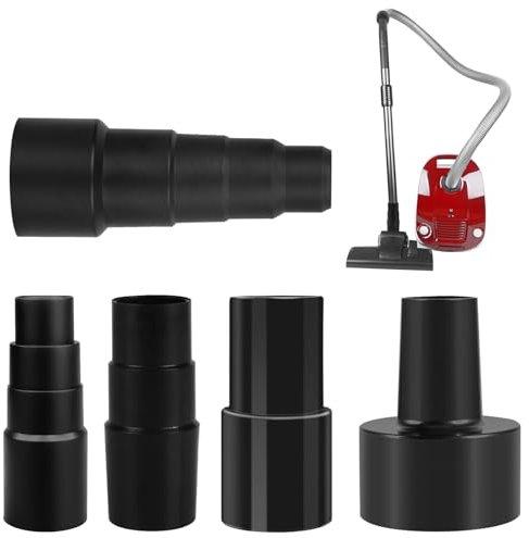 WIYETY Staubsauger Adapter 5 Stück: Staubsaugeradapter, Anschluß an Staubsaugerschlauch, Staubsaugerschlauch Dapter, Schlauchadapter für Staubsaugerrohr Staubsaugerbürsten, Düsen und Zubehör