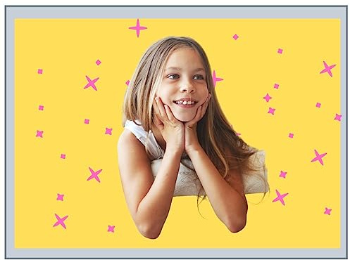 Sweetec tortenaufleger auf esspapier fur geburstag personalisiert mit eigenes individuell foto bedrucken für torte essbare kuchen deko bestellen zuckerpapier cake topper bild (28x35cm Rechteck)