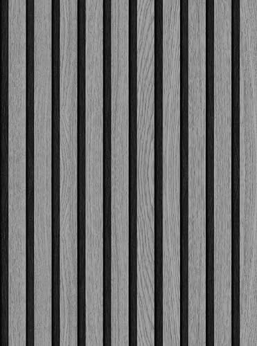 LZH-LP Peel and Stick Wallpaper, 44.5x500CM Wood Grain Stripe Contact Paper 3D Effect Wood Self-Adhesive Wallpaper Removable Vinyl Film Room Wall Furniture Covering