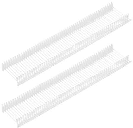 sourcing map 2000pcs Standard Tagging Gun Fasteners 15mm Tagging Barbs Pins PP Plastic Tag for Price Tagging Gun, Clothing Tags Gun Attachments for Clothes Bag Fabric, White