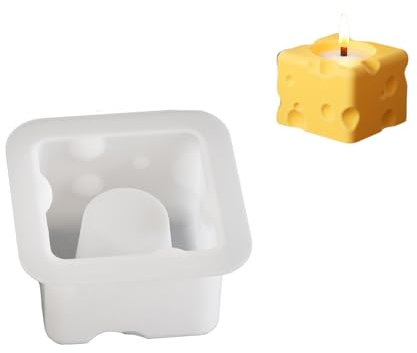Set di stampi in silicone robusto per formaggio di diverse dimensioni, accessorio portatile per forniture artigianali per realizzare gesso