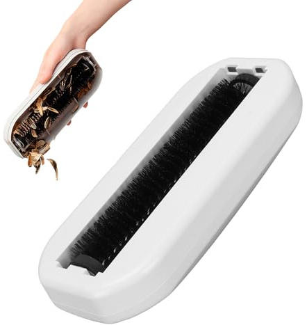 Fayelume Table Crumb Sweeper, Manual Sweeper, Crumb Catcher, Reusable Handheld, for Servers, Floor, Carpet, Table, Bed