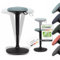 YOS S1| Ergonomischer Bürohocker mit Balance Effekt – Höhenverstellbarer Stehhocker für dynamisches Sitzen| Bürohocker mit flexiblem Standfuß | Schreibtisch Hocker