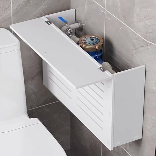 WXXSHGDW Small Radiator Cover, Radiator Covers for Home, PVC Material, Waterproof, for Home Bathroom Use(30x35x20cm/12x14x8 in)