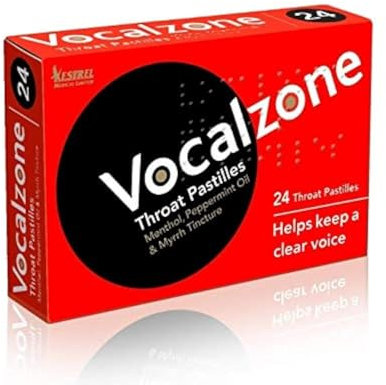 Vocalzone 24 Throat Lozenges Vocal Care