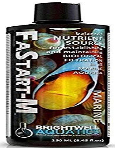 Brightwell Aquatics FaStart-M Balanced Nutrient Source for Marine Aquaria, FAM250