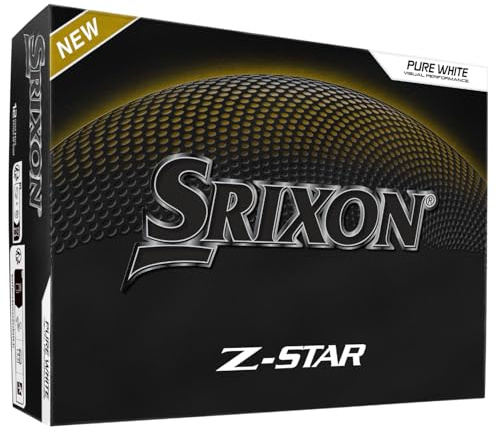 Srixon Z-STAR 9 – Pallina da golf ad alte prestazioni | Distanza e spin estremi | Nucleo FastLayer DG Core 2.0 | Rivestimento Spin Skin+ | Controllo e tocco morbido