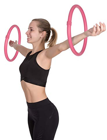 HOOPOMANIA Arm Hoop [2-teilig] Arm Hula Hoop zum Winkearme trainieren mit Schaumstoff