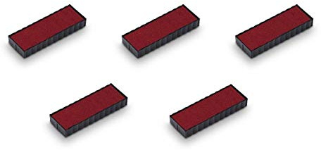 Trodat 80371 6/4817 Stempelkissen Austauschkissen Ersatzkissen für Printy 4917, 4813, 4817, 4812 und 48313, 2 Stück Rot