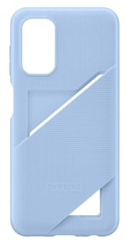 Samsung Card Slot Cover custodia con tasca per tessere per Galaxy A23 5G, Azzurro artico