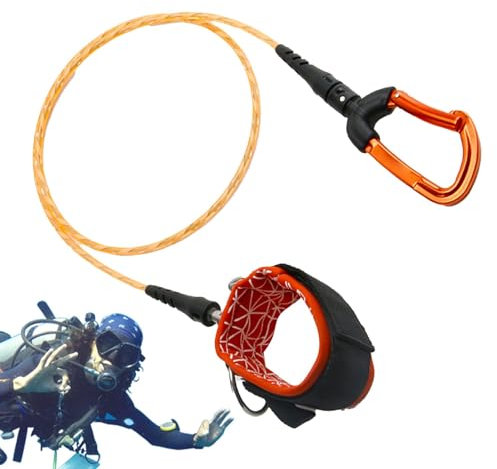 Freitauch-Umhängeband, robustes Seil, Freitauch-Schlüsselband, Outdoor-Tauchseil, Outdoor-Schwimmband, Tauch-Seil, Sicherheitsseil für Freitauchen, Tauchen