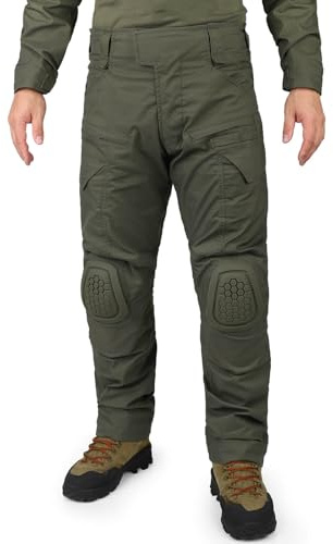 KRYDEX GEAR Tactical G4 Pantalon de combat avec genouillères pour homme