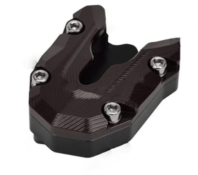 WYOERN Seitenständer-Schuhe, CNC-Motorrad-Einzelständer-Abdeckung, Fuß-Kick-Vergrößerungs-Pad, GPR-Zubehör Für Aprilia GPR 125/150/250R