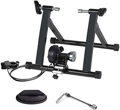 WTLONBF Fahrrad-Rollentrainer, Heimtrainer, Stahlfahrrad-Training, magnetischer Halter, Geräuschreduzierungsrad für Fahrräder MTB