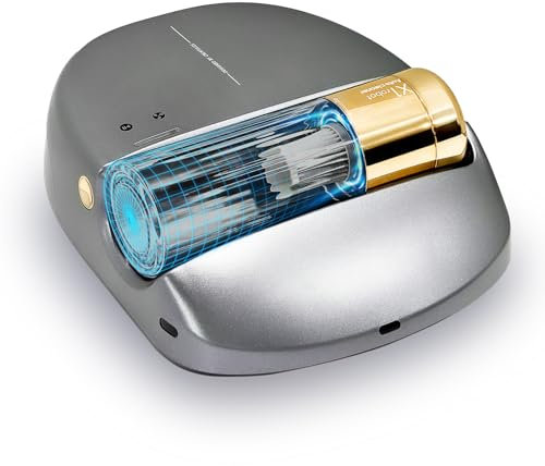 CREATULIZE X1 Aspirateur Anti Acariens,14 AW Forte Aspiration 270nm UV - C Stérilisation, 72db Silencieux Automatique Aspirateur Matelas,pour Lit, Canapé Matelas Poils d'animaux